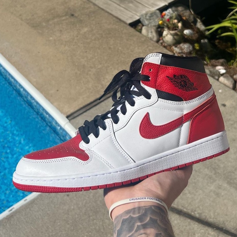Jordan 1 Heritage - Worn twice VNDS - Size 13